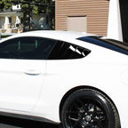 2015-2018 Ford Mustang S550 Glossy Black ABS Quarter Window Louvers