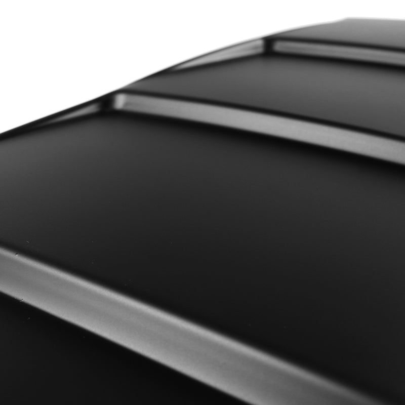 2015-2018 Ford Mustang S550 Matte Black Textured ABS Quarter Window Louvers