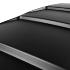 2015-2018 Ford Mustang S550 Matte Black Textured ABS Quarter Window Louvers