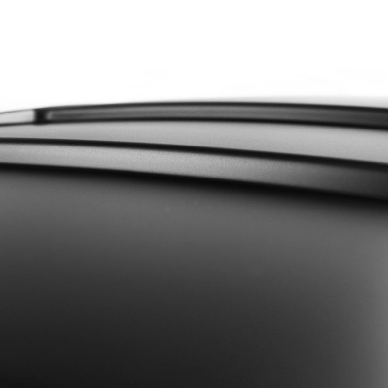 2015-2018 Ford Mustang S550 Matte Black Textured ABS Quarter Window Louvers