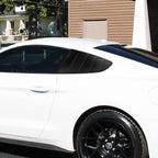 2015-2018 Ford Mustang S550 Matte Black Textured ABS Quarter Window Louvers