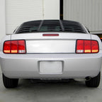 2005-2014 Ford Mustang S197 Coupe Textured Matte Black ABS Vintage Style Rear Window Louver