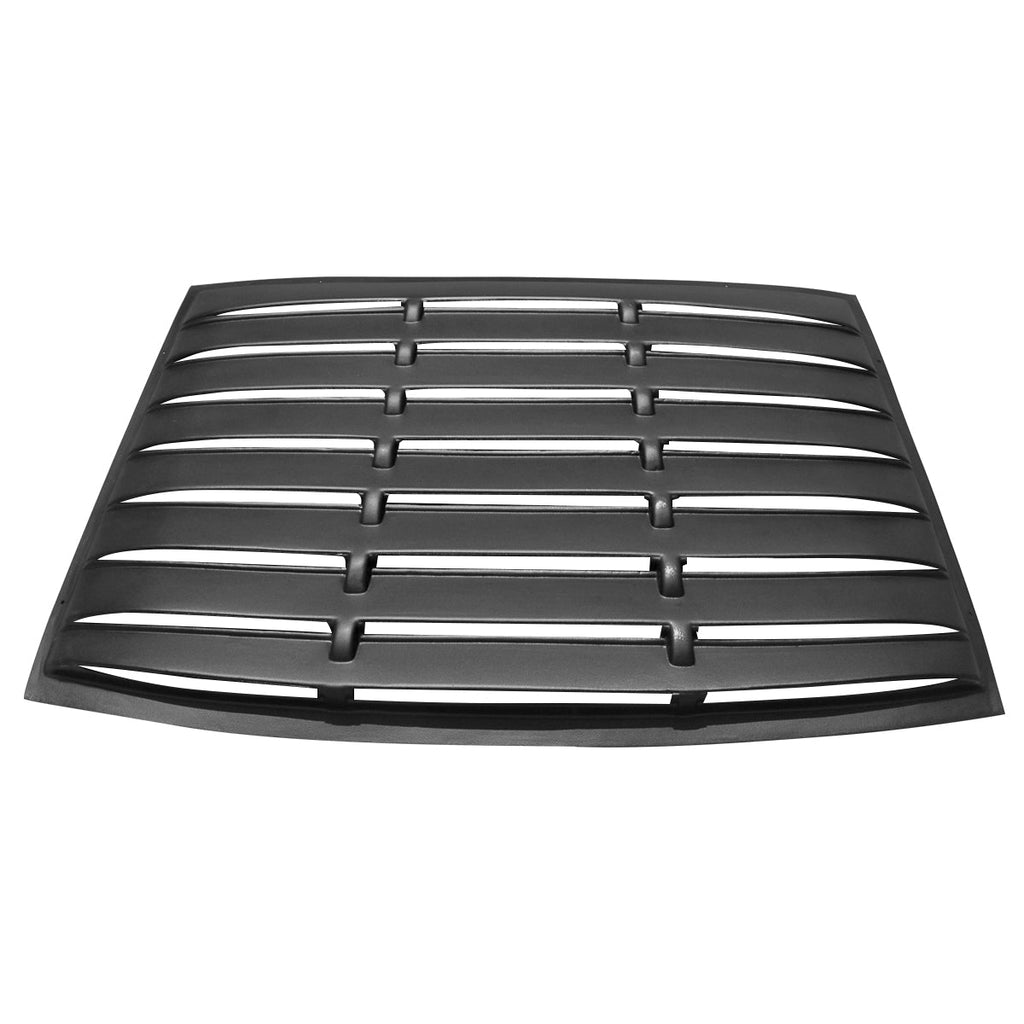 2005-2014 Ford Mustang S197 Coupe Textured Matte Black ABS Vintage Style Rear Window Louver