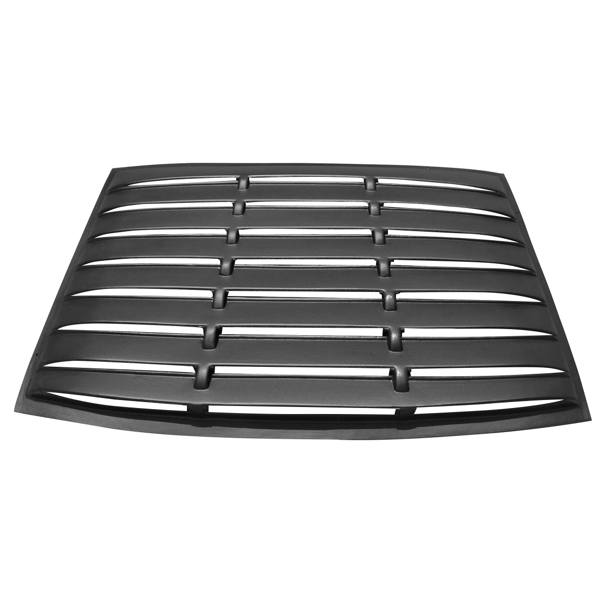 2005-2014 Ford Mustang S197 Coupe Textured Matte Black ABS Vintage Style Rear Window Louver