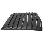 2005-2014 Ford Mustang S197 Coupe Textured Matte Black ABS Vintage Style Rear Window Louver