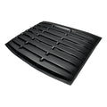 2005-2014 Ford Mustang S197 Coupe Textured Matte Black ABS Vintage Style Rear Window Louver