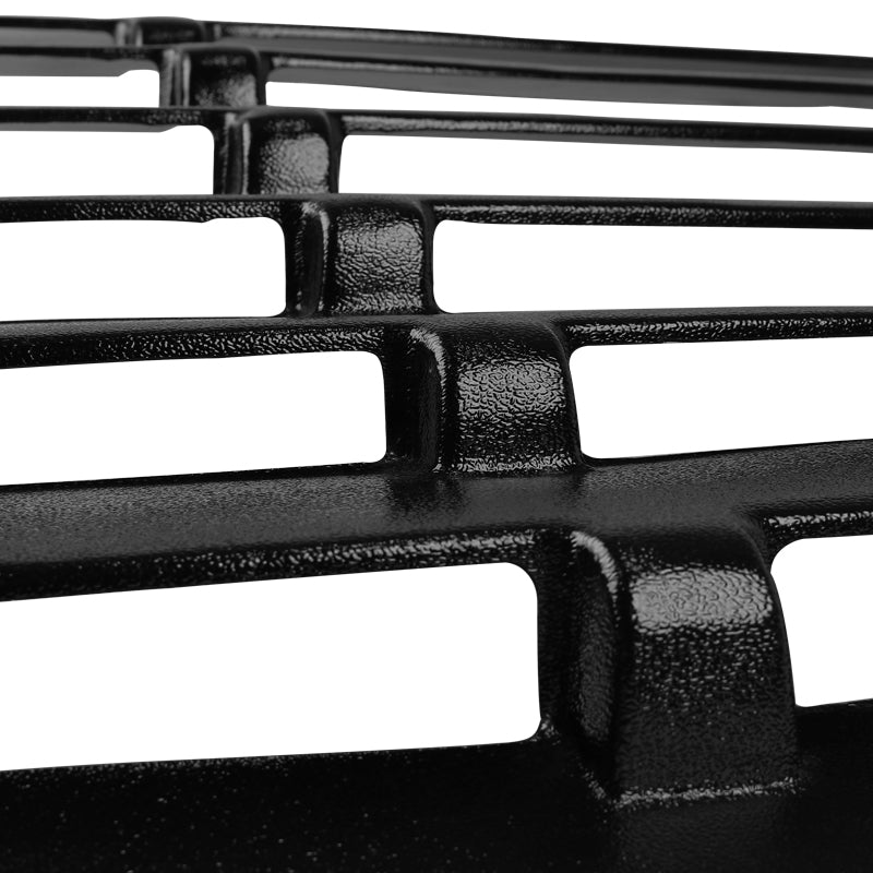 2015-2024 Ford Mustang Glossy Black Textured ABS Vintage Style Rear Window Louver