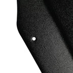 2015-2024 Ford Mustang Glossy Black Textured ABS Vintage Style Rear Window Louver